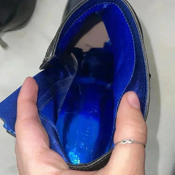 Marciano by Guess SZ 10 Women Black Platform Booties with Buckle - Picture 13 of 13